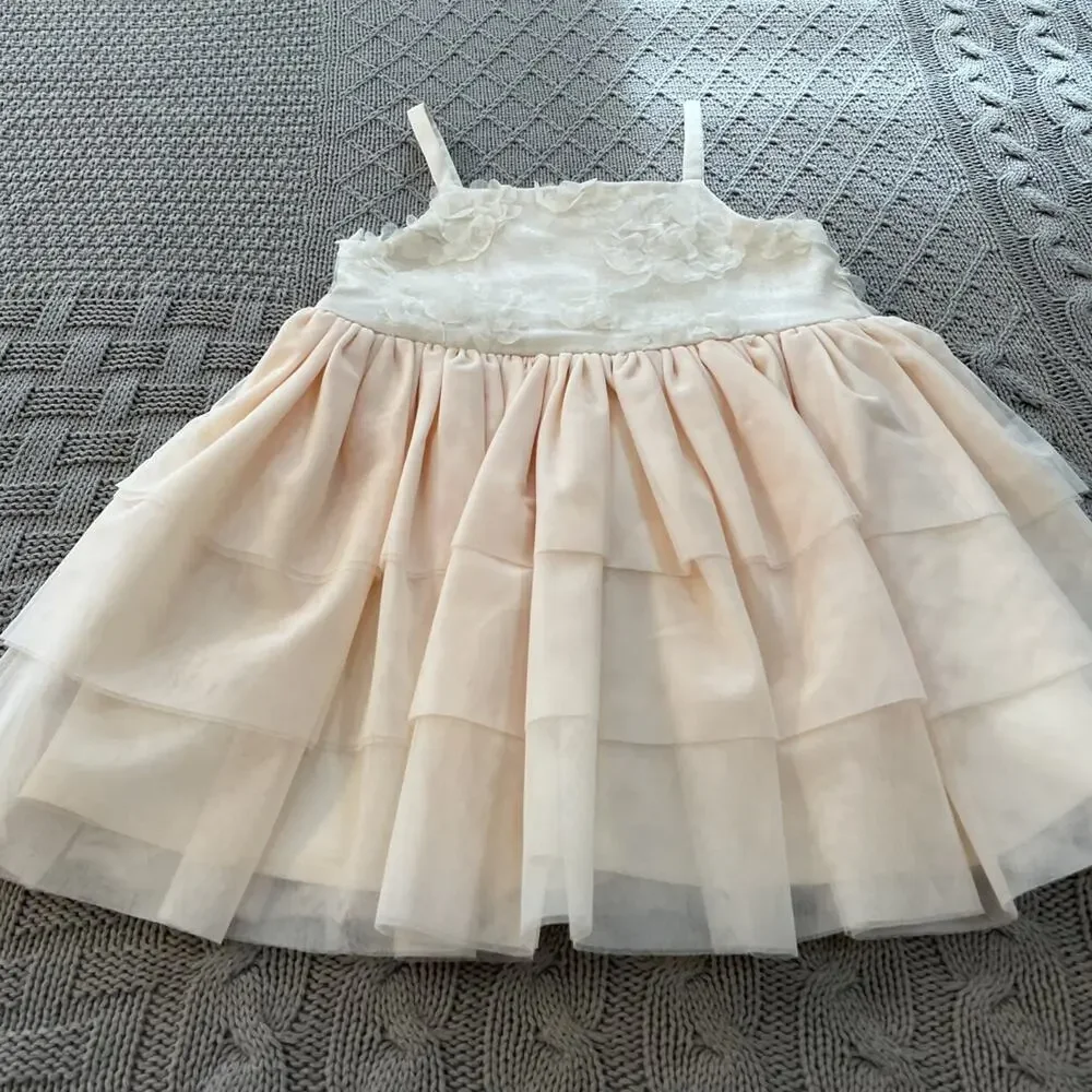 SHEIN Tulle Twirl Party Dress ~ 12/18M